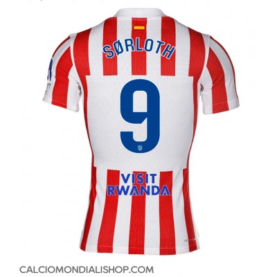 Maglie da calcio Atletico Madrid Alexander Sorloth #9 Prima Maglia 2025-26 Manica Corta Maglie da calcio Atletico Madrid Alexander Sorloth #9 Prima Maglia 2025-26 Manica Corta